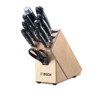 F. Dick 8807000 Premier Plus Forged Knife Block Set - 9 Pieces