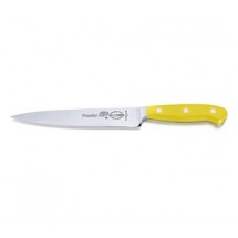 FDick 8145618-02 Premier Plus Forged Carving Knife with Yellow Handle 7"