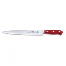 FDick 8145621-03 Premier Plus Forged Carving Knife with Red Handle 8-1/2" 