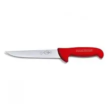 FDick 8200618-03 7" Ergogrip Sticking Knife with Red Handle