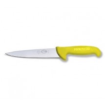 FDick 8200715-02 6" Ergogrip Sticking Knife with Yellow Handle
