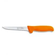 FDick 8286813-53 Mastergrip Curved Stiff Boning Knife with Orange Handle 5&quot;
