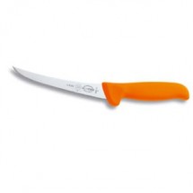 FDick 8288210-53 4&quot; Mastergrip Curved, Semi-Flex Boning Knife with Orange Handle