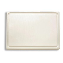 FDick 9126501 White Cutting Board with Groove and Stopper 12-3/4&quot; x 10&quot;
