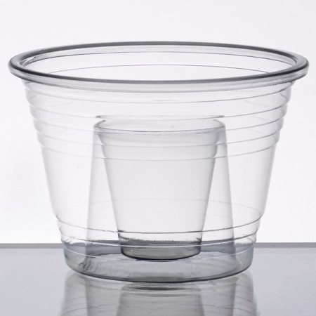 Fineline Settings 4112-CL Quenchers Clear Blaster Plastic Shot Cup - 500 pcs