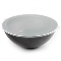 Fineline Settings 9504-L Platter Pleasers Clear Plastic Bowl Lid 100 oz. - 2 dozen
