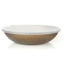 Fineline Settings 9525-L Platter Pleasers Clear Bowl Plastic Lid - 2 doz