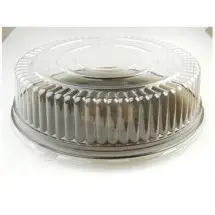 Fineline Settings 9601-L Platter Pleasers Clear Plastic High Dome Lid 16&quot; - 25 pcs