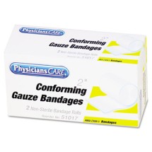 First Aid Conforming Gauze Bandage, 4" wide