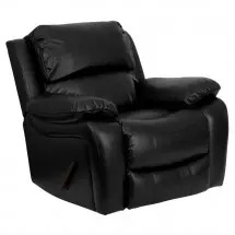 Flash Furniture MEN-DA3439-91-BK-GG Black Leather Rocker Recliner