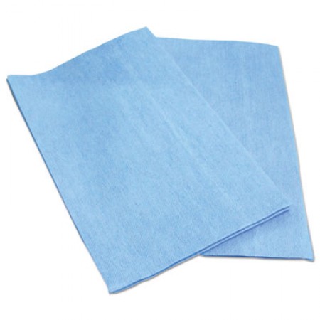Broadwalk Foodservice Wipers, Blue, 13" x 21".150/Carton