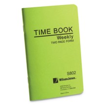 Foreman's Time Book, Week Ending, 4-1/8 x 6-3/4, 36-Page Book
