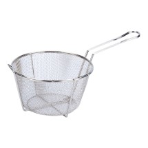 CAC China FBR8-008 Nickel-Plated Fry Basket, 1/8&quot; Mesh 8-1/2&quot;Dia