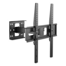 Full-Motion TV Wall Mount for Monitors 32" to 55", 0.75w x 0.5d x 1.63h