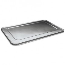 Boardwalk Full Size Aluminum Steam Table Pan Lid, 50/Carton