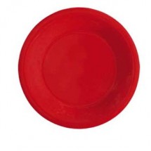 GET Enterprises WP-10-RSP Red Sensation Wide Rim Plate 10-1/2&quot; - 1 doz