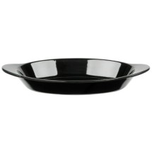 GET Enterprises SD-08-BK Black Oval Side Dish / Au Gratin 10 oz. - 2 doz