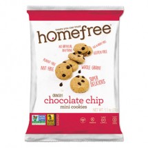 Homefree Gluten Free Chocolate Chip Mini Cookies, 30/Carton