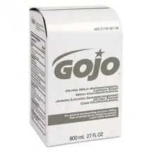 Gojo Ultra Mild Lotion Soap with Chloroxylenol, Floral Balsam, 800 mL Refill, 12/Carton