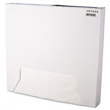 Grease-Resistant Paper Wraps and Liners, 15 x 16, White, 1000/Box, 3 Boxes/Carton