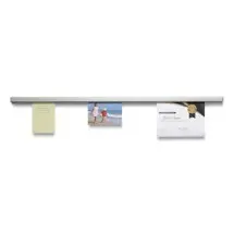 Grip-A-Strip Display Rail, 24 x 1 1/2, Aluminum Finish