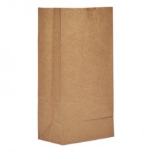 Grocery Paper Bags, 35 lbs Capacity, #8, 6.13"w x 4.17"d x 12.44"h, Kraft, 2000 Bags