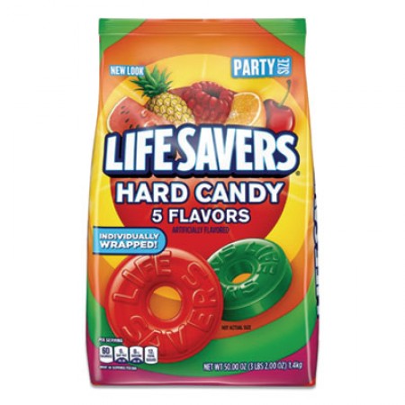 LifeSavers Hard Candy, Original Five Flavors, 50 oz Bag