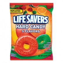 LifeSavers Hard Candy, Original Five Flavors, 6.25 oz Bag