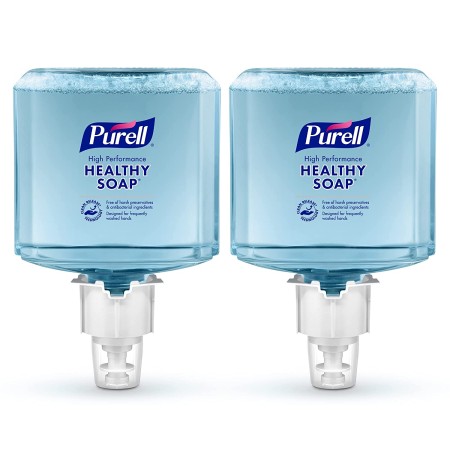 Purell CRT Healthcare Healthy Soap High Performance Foam, 1200 mL, For ES4 Dispensers, 2/Carton