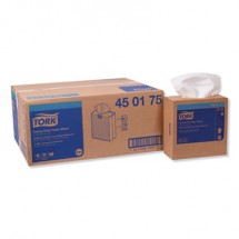 Tork Heavy-Duty Paper Wiper, White, Pop-Box, 9-1/4&quot; x 16-1/4&quot;, 900 Wipers/Carton