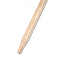 Heavy-Duty Threaded End Lacquered Hardwood Broom Handle, 1 1/8" Dia. x 60 Long