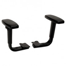 HON Height-Adjustable Black T-Arms for Volt Series Task Chairs