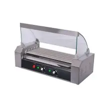 CAC China HDRS-05 Hot Dog Roller Grill, 5-Roller 110V/700W - 1 set