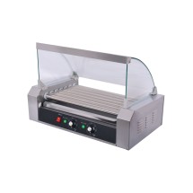 CAC China HDRS-07 Hot Dog Roller Grill, 7-Roller 110V/900W - 1 set