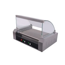 CAC China HDRS-09 Hot Dog Roller 9-Roller Grill, 110V/1200W - 1 set