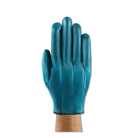 Hynit Nitrile Gloves, Blue, Size 7 1/2
