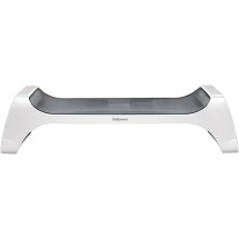 I-Spire Series Monitor Lift Riser, 20 x 8 7/8 x 4 7/8, White/Gray