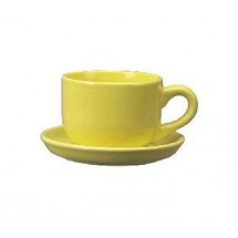 ITI-822-242 16 oz.Yellow Vitrified Latte cup - 2 doz