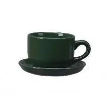 ITI 822-67 16 oz. Green Vitrified Latte Cup - 2 doz