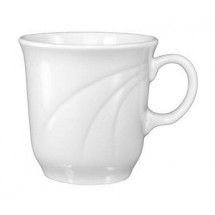 ITI AM-1 Amsterdam Embossed Porcelain Tall Cup 7 oz. - 1 doz
