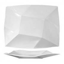 ITI AS-16 Aspekt Square Porcelain Plate 10-1/2&quot; - 1 doz