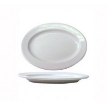 ITI BL-12 Bristol Porcelain Oval Platter 10-1/2&quot; x 7-1/2&quot; - 2 doz