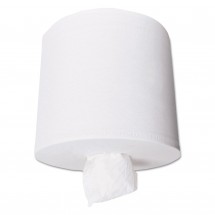Kleenex Premiere White Center-Pull 1-Ply Paper Towel Rolls, 4 Rolls/Carton