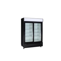 Kool-It KGM-50 52-3/10&quot; Double Glass Door Refrigerated Merchandiser, 43.8 Cu Ft.
