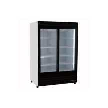 Kool-It KSM-40 47-1/2&quot; Two Sliding Glass Doors Refrigerated Merchandiser 33.5 Cu Ft.