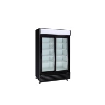 Kool-It KSM-42 52-3/10&quot; Two Sliding Glass Doors Refrigerated Merchandiser 34.1 Cu Ft.
