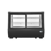Koolmore CDC-165-BK Self-Service Black Countertop Display Refrigerator 35&quot;