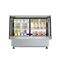 Koolmore DICDC-160-BK Drop In Countertop Refrigerated Bakery Display Case 34-1/2&quot;