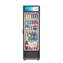 Koolmore MDR-9CP Black One Glass Door Merchandiser Refrigerator 22&quot;