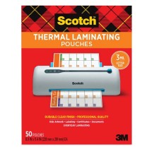 Laminating Pouches, 3 mil, 9" x 11.5", Gloss Clear, 50/Pack
